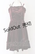 axes femme POETIQUE / ベロアキャミワンピース M ワイン O-25-04-13-057-AX-OP-OW-OS