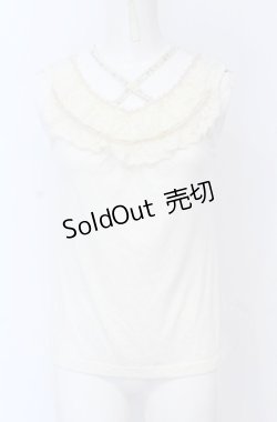 画像1: axes femme / 多レース使いクロスタンク M キナリ O-25-04-13-062-AX-TO-OW-OS