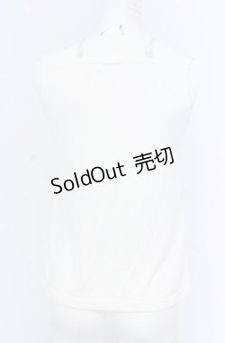 画像3: axes femme / 多レース使いクロスタンク M キナリ O-25-04-13-062-AX-TO-OW-OS