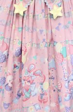 画像2: Angelic Pretty / Happy Garlandジャンパースカート（2025年）  ピンク O-25-04-13-007-AP-OP-OW-OS (2)