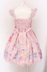 画像3: Angelic Pretty / Happy Garlandジャンパースカート（2025年）  ピンク O-25-04-13-007-AP-OP-OW-OS (3)