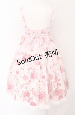 画像2: BABY,THE STARS SHINE BRIGHT / スローモーションブーケ〜あの日の私の想い〜柄ジャンパースカート  ピンク O-25-04-13-008-BA-OP-OW-OS