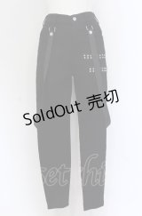 NieR Clothing / サスペンダー付きパンツ F ブラック O-25-04-13-002-PU-PA-OW-OS