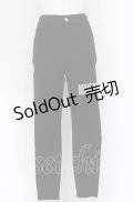 NieR Clothing / ダメージスキニーパンツ F ブラック O-25-04-13-003-PU-PA-OW-ZT221