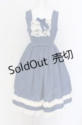 axes femme kawaii / オリビアジャンパースカート M アオ O-25-04-14-004-AX-OP-OW-OS