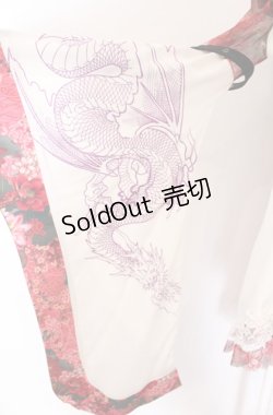 画像3: Qutie Frash / 後ろロングオフショル着物カーディガン  ピンク O-25-04-14-042-QU-TO-OW-OS