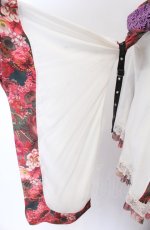 画像6: Qutie Frash / 後ろロングオフショル着物カーディガン  ピンク O-25-04-14-042-QU-TO-OW-OS (6)