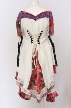 画像7: Qutie Frash / 後ろロングオフショル着物カーディガン  ピンク O-25-04-14-042-QU-TO-OW-OS