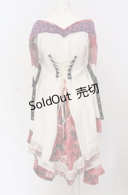 画像7: Qutie Frash / 後ろロングオフショル着物カーディガン  ピンク O-25-04-14-042-QU-TO-OW-OS