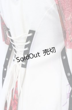 画像8: Qutie Frash / 後ろロングオフショル着物カーディガン  ピンク O-25-04-14-042-QU-TO-OW-OS