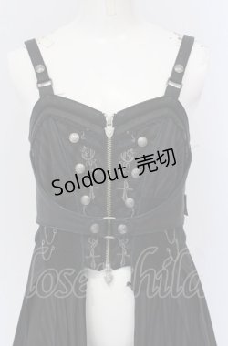 画像2: Ozz oneste / Dark Wizard ベストワンピース  ブラック O-25-04-14-043-OO-OP-OW-ZI