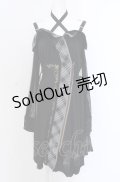 Ozz oneste / オフショルZIPワンピース  ブラック O-25-04-14-044-OO-OP-OW-OS