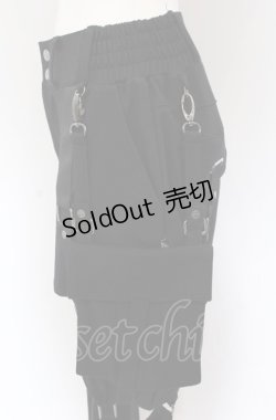 画像3: Ozz conte / Xeno protection 2way ショートパンツ  ブラック O-25-04-14-051-OO-PA-OW-OS