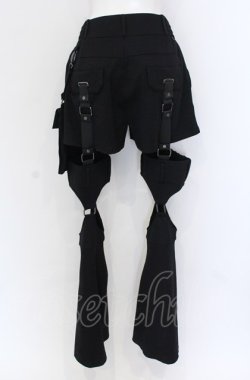 画像4: Ozz conte / Xeno protection 2way ショートパンツ  ブラック O-25-04-14-051-OO-PA-OW-OS