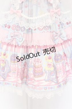 画像3: Angelic Pretty / Toy's Donut Diner エプロンドレスSet ジャンパースカート単品  サックス O-25-04-14-007-AP-OP-OW-OS