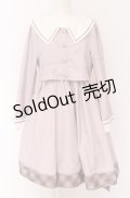 Amavel / Check Ribbon Setup風セーラーワンピース F ラベンダー O-25-04-14-010-CA-OP-OW-OS