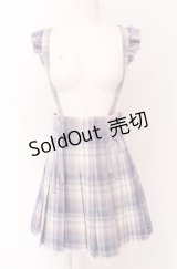 Secret Honey / レースアッププリーツ吊りスカート  ラベンダー O-25-04-14-018-CA-SK-OW-OS