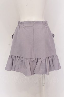 画像2: Secret Honey / ポケットリボン裾フリルスカート  ラベンダー O-25-04-14-019-CA-SK-OW-OS