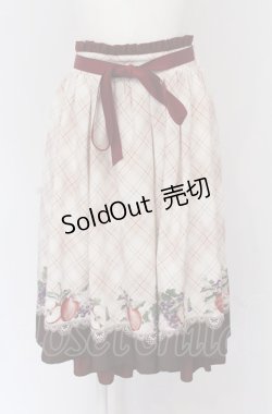 画像1: axes femme POETIQUE / ラ レコルトチェックスカート M キナリ O-25-04-14-020-AX-SK-OW-OS