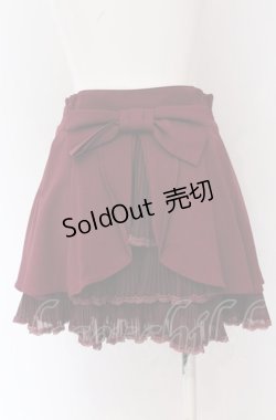 画像2: Secret Magic / ウエストリボンスカート  ワイン O-25-04-14-025-CA-SK-IG-OS