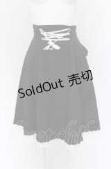 ATELIER PIERROT / ハイウエストスカート  ブラック O-25-04-14-027-EL-SK-OW-OS