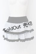 Jamie エーエヌケー / ギンガム安全ピンスカパン M サックス×クロ O-25-04-14-030-LO-SK-OW-OS