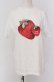 画像1: NilePerch / いちごTシャツ  シロ×アカ O-25-04-14-033-LO-TO-OW-OS (1)