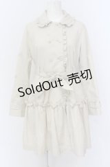 MILK / フリルトレンチコート  ベージュ O-25-04-14-037-ML-CO-OW-OS