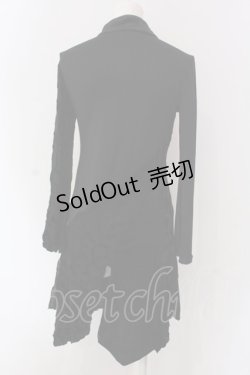 画像4: Ozz On / ベロア切り替え龍刺繍ワンピース  ブラック×レッド刺繍 O-25-04-15-030-OO-OP-IG-OS