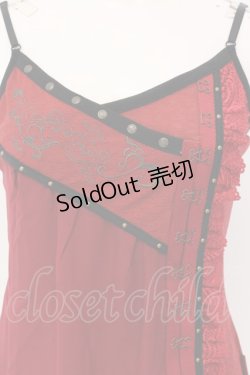 画像2: Ozz Croce / ホックデザインキャミソール  レッド O-25-04-15-041-OO-TO-IG-OS