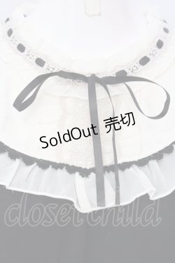画像2: axes femme / スクエアヨークカットソー  クロ×アイボリー O-25-04-15-049-AX-TO-IG-OS