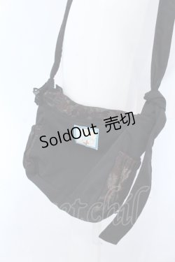 画像3: kikou / 楊柳フラップポシェット  ブラック O-25-04-15-1003-GO-BG-IG-OS
