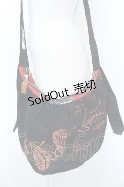 画像4: kikou / 楊柳フラップポシェット  ブラック O-25-04-15-1003-GO-BG-IG-OS