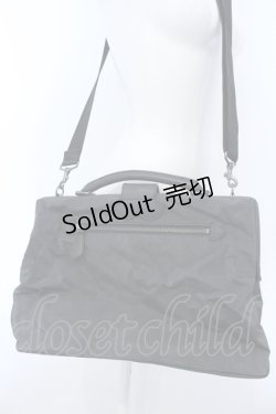 画像3: artherapie / ロゴエンブレムドクターバッグ  ブラック O-25-04-15-1006-GO-ZA-OW-OS