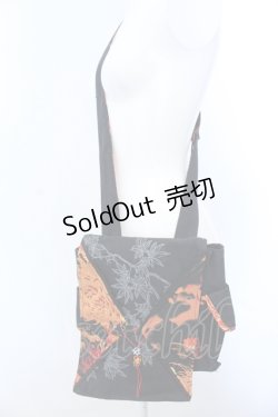 画像2: kikou / 紅葉プリントショルダーバッグ  ブラック O-25-04-15-1008-GO-BG-IG-OS