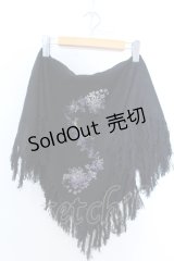 kikou / ニットバンダナ  ブラック O-25-04-15-1013-GO-ZA-IG-OS
