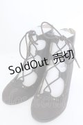 axes femme / ローズギリーショートブーツ L ブラウン O-25-04-15-1016-AX-SH-OW-OS