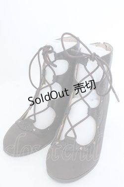 画像1: axes femme / ローズギリーショートブーツ L ブラウン O-25-04-15-1016-AX-SH-OW-OS