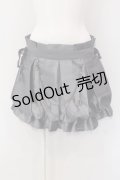 Ozz Croce / プリーツバルーンスカート  サテン グレー O-25-04-15-055-OO-SK-IG-OS
