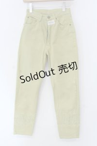 PINK HOUSE / フロントロゴデニムパンツ M ライトグリーン O-25-04-15-077-LO-PA-IG-ZT217
