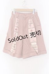 PINK HOUSE / ワッペンショートパンツ  ピンク O-25-04-15-078-LO-PA-IG-OS