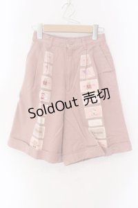 PINK HOUSE / ワッペンショートパンツ  ピンク O-25-04-15-078-LO-PA-IG-OS