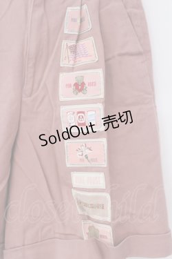 画像2: PINK HOUSE / ワッペンショートパンツ  ピンク O-25-04-15-078-LO-PA-IG-OS