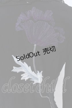 画像5: Ozz On / ベロア切り替えジップジャケット  ブラック×パープル O-25-04-15-009-OO-JA-IG-OS