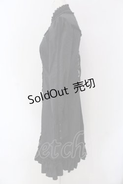 画像3: Ozz Croce / ジャガードシャツワンピース  ブラック O-25-04-15-011-OO-OP-IG-OS