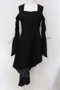 ATELIER BOZ / ジゼルジャンパースカート  ブラック O-25-04-15-017-EL-OP-IG-OS