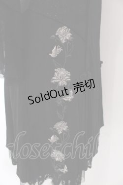 画像3: Ozz oneste / 胸ギャザーチャイナワンピース  ブラック O-25-04-15-019-OO-OP-IG-OS