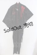 h.ANARCHY / 浴衣セット  ブラック×レッド O-25-04-15-003-HN-OP-IG-OS