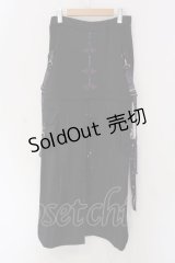 Qutie Frash / セパレートチャイナスカート  ブラック×パープル O-25-04-15-025-QU-SK-IG-OS