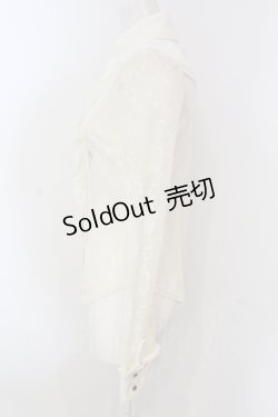 画像3: Ozz On / レーシーブラウス  オフホワイト O-25-04-17-030-OO-BL-IG-OS